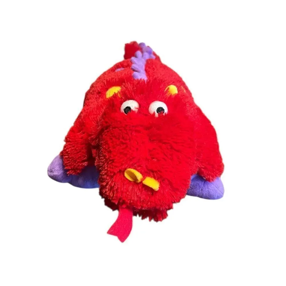 Pillow Pets 2010 Pee-Wees Fiery Dragon 11” plush stuffed animal